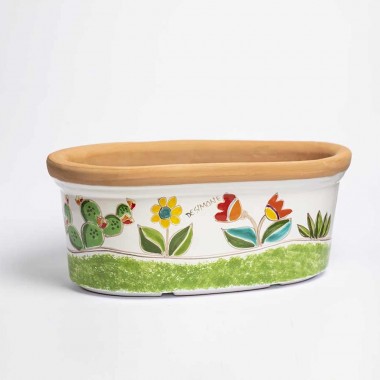 Vaso Porta Pianta Folk VSPO819FK-FK Vaso Porta Pianta Folk VSPO819FK-FK